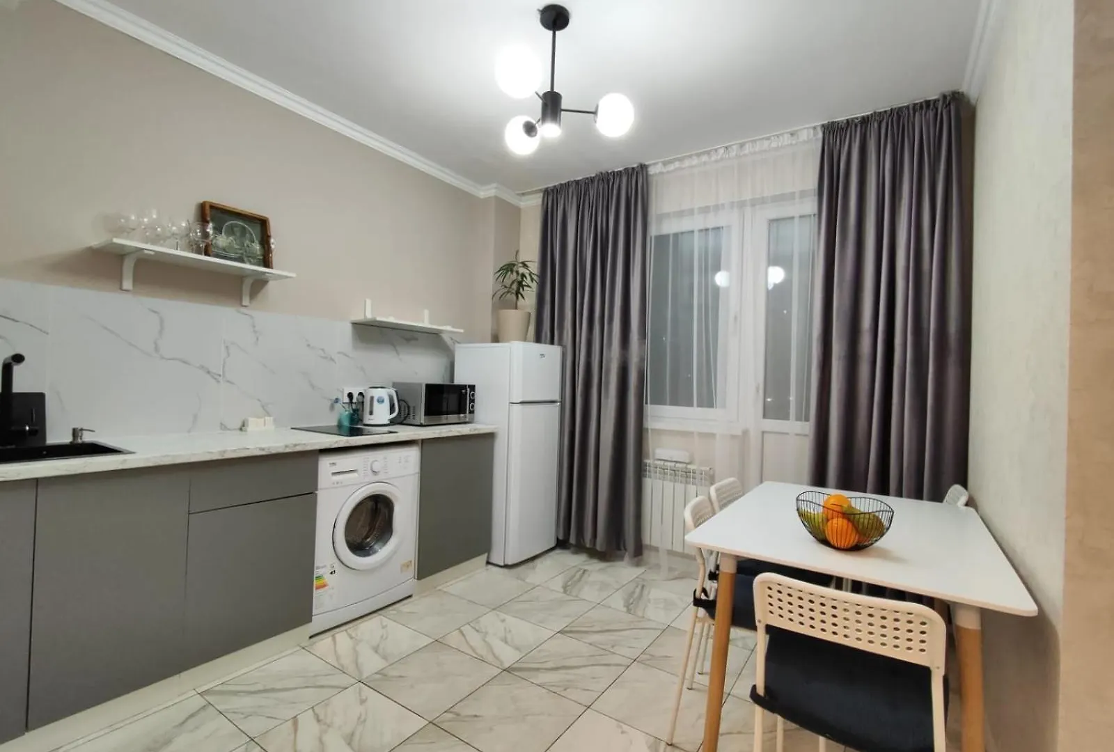 Apartment 51 2Х Комн С 2Мя Кроватями,Раскладным Диваном И Раздельным Санузлом На 1-6 Гостей Astana